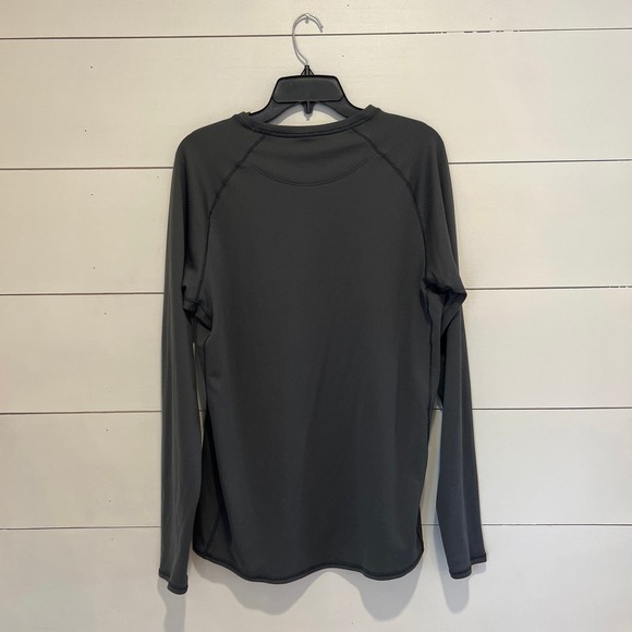Mens Patagonia Capilene Midweight Baselayer Cool  Long Sleeve Gray ‎ SZ L - Picture 3 of 5